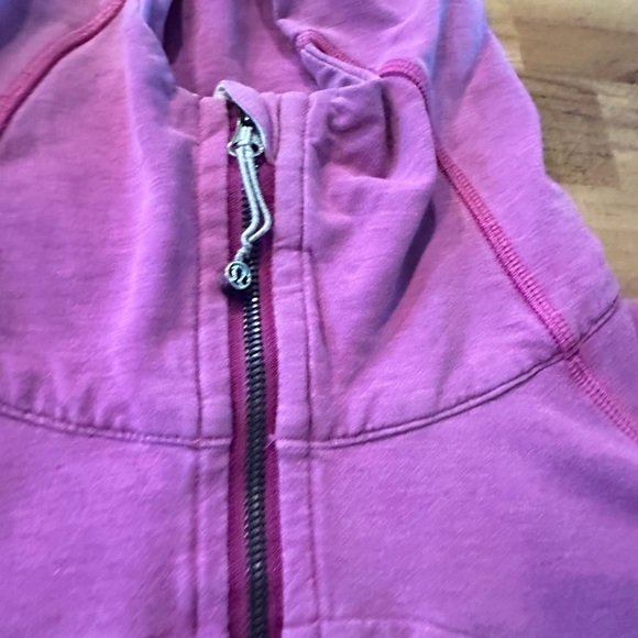 Lululemon  Cotton Fleece Scuba Hoodie Jacket | Size 6 - Picture 5 of 10